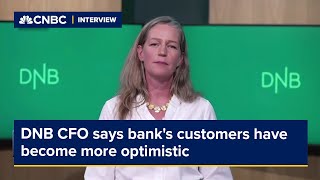 DNB CFO says banks customers have become more optimistic [upl. by Norit]