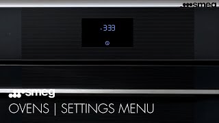 How to Access the Settings Menu  Smeg 02 Oven Models [upl. by Rosdniw890]