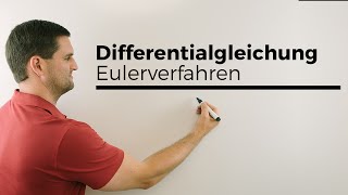 Differentialgleichung Differenzialgleichung lösenEulerverfahrenGrundlagen  Mathe by Daniel Jung [upl. by Araldo]