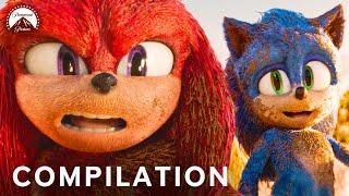 Knuckles Best Moments from Sonic the Hedgehog 2 2022  Paramount Movies [upl. by Rinum]