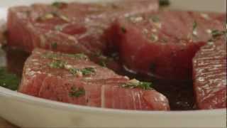 How to Make Easy Grilled Tuna Steaks  Tuna Recipe  Allrecipes [upl. by Fleta]