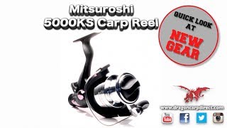 See the UKs bestvalue carp reel  the Mitsuroshi 5000KS [upl. by Rexer376]