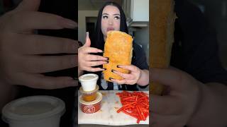 ASMR CHIPOTLE BURRITO 🌯 asmreating chipotle chipotleburrito burrito mukbang foodie eating [upl. by Aivil719]