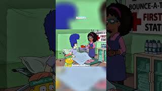 Marge’s kid shows you how to do a kid Switcheroo… 😨 anime simpsons comedy [upl. by Zaob]