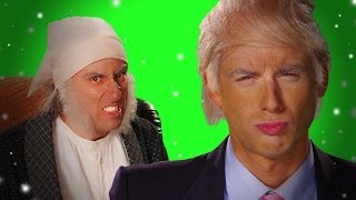 Epic Rap Battles of History  Behind the Scenes  Donald Trump vs Ebeneezer Scrooge [upl. by Nnoved]