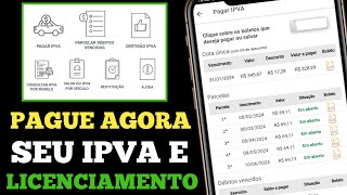 COMO CONSULTAR VALOR DO LICENCIAMENTO DO VEÍCULO 2024 COMO CONSULTAR VALOR DO IPVA PELO DETRAN 2024 [upl. by Eimirej]