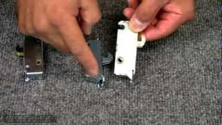 HowTo Identify amp Replace a Sliding Glass Door Mortise Lock [upl. by Ainivad934]