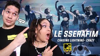 SINGING LIVE in KPOP is a dying thingNOT in LE SSERAFIMs case  Waleska amp Efra react to EMAS [upl. by Rhyne]