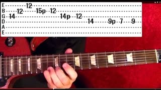 Stairway to Heaven Solo Guitar Lesson by Led Zeppelin  2 of 3 [upl. by Enelcaj]