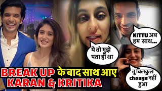 Karan Kundra FLIRTS with Kritika Kamra on LIVE Instagram After Karan Anusha BREAK UP  Talks on KMH [upl. by Thorr157]