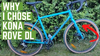 Kona Rove DL 2022 Gravel Bike First Impressions [upl. by Okimat]