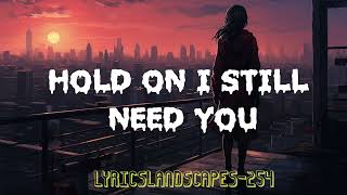 Hold On Chord Overstreet Lyrics Video [upl. by Tur]