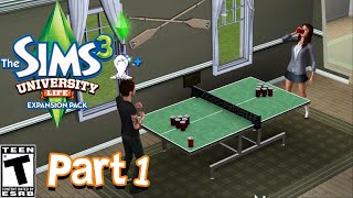 The Sims 3 University Life 1  Am I Really Playing This [upl. by Yeung579]