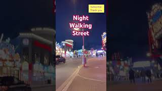 Night Walking StreetClifton Hill Naigara Canada [upl. by Rednael389]