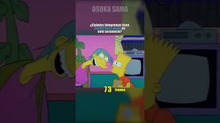 ¿Cuántos fotogramas tiene esta secuencia de LOS SIMPSONS [upl. by Wesa322]