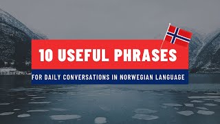 10 Useful and Common Norwegian Phrases For Daily Conversations 🇳🇴 [upl. by Uchish977]