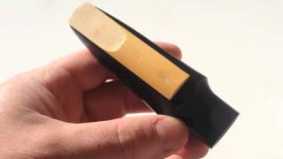 How to fit a saxophone reed Introducing easy reed easy to fit easy to play [upl. by Une631]