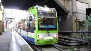 Wimbledon  London Tramlink  2531 and 2553 [upl. by Onitsoga]