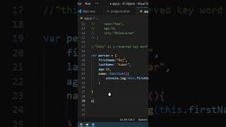 This keyword in javascript this js html javascipt javascriptdev [upl. by Jacquelin]