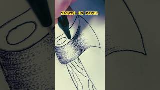 Is paper a good practice for tattooing tattoo drawing create shorts [upl. by Greyson]