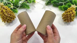 🎄Christmas Trees from Toilet Paper Roll 🎄 DIY Christmas Tree 🎄 [upl. by Gnoy582]