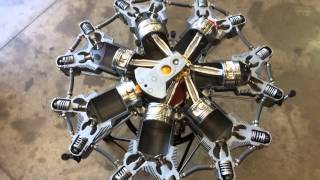 Radial Engine Motorized Table [upl. by Euqnom176]