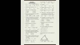 BECE Mathematics sample questions 2024 [upl. by Roth]