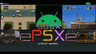 PlayStation X and PlayStation One Emulator for Android  ePSXe for Android [upl. by Alam688]