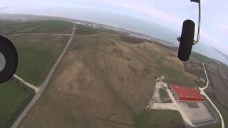 CESSNA 160 T2M 1ER VOL GoPro hero3 white édition [upl. by Nipha198]