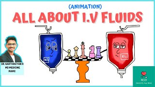 All About IV FLUIDS  Basics behind  when to use what and why  Animation [upl. by Bjorn]