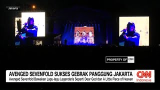 Avenged Sevenfold Sukses Gebrak Panggung Jakarta [upl. by Yellhsa725]