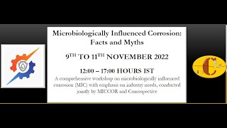 Microbiologically Influenced corrosion  Whats in it  part 1 [upl. by Hui]