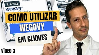 Como utilizar WEGOVY de 24 mg EM CLIQUES [upl. by Adnarym]