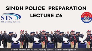 General Awareness  Sindh Police  STS Police Constable Test Preparation Lecture 6 [upl. by Rolph579]