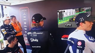 F1 Drivers React to Max Verstappen Monaco Pole Position [upl. by Miuqaoj645]