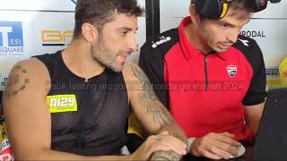 WSBK private test Aragon 2024 ahead Cremona Marc VDS Ducati Go11Ducati HRC [upl. by Algy]