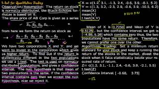 t test for Quantitative Trading with R [upl. by Aven923]