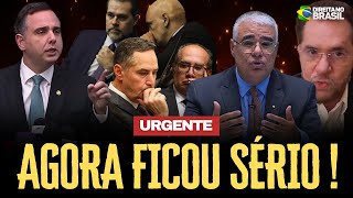 AGORA FICOU SÉRIO SENADO NÃO SE INTIMIDA E VAI PARA CIMA ASSISTA ANTES QUE APAGUEM [upl. by Relluf]