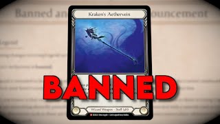 My Thoughts on the Living Legend Ban  Flesh and Blood TCG [upl. by Assirec634]