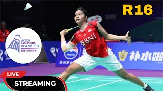 LIVE ESTER NT WARDOYO INA vs IND KEYURA MOPATI R16 KOAHSIUNG MASTERS 2024 LIVE SCORE amp [upl. by Nonahs617]