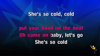 Shes So Cold  Rolling Stones KARAOKE [upl. by Vary879]