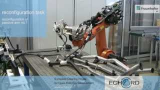 Hyperflexible Roboterzellen mit rekonfigurierbaren passiven Kinematiken [upl. by Ghiselin]