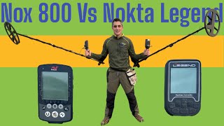 Minelab Equinox Vs Nokta Legend I pitch two of my favourite metal detectors against each other [upl. by Aernda]