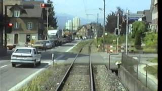 Seetalbahn Mai 1998 Waldibrücke  Emmenbrücke [upl. by Aicirtac281]