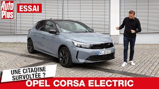 Nouvelle OPEL CORSA ELECTRIC  citadine SURVOLTÉE   Essai [upl. by Novahc]