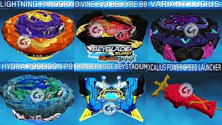 HUGE UPDATE PANDORA P8 DIVINE BELFYRE B8 BEYBLADE BURST QUAD STRIKE PRO SERIES APP UPDATE [upl. by Nilreb]