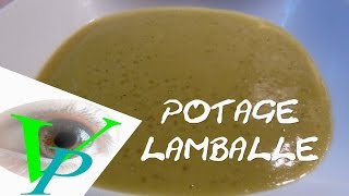 Premier potage avec du tapioca POTAGE LAMBALLE [upl. by Nwahsat]