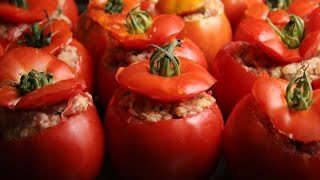 Recette 1 Tomates Farcies [upl. by Larena]