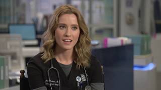 Chicago Med cast talk about season 4 [upl. by Leonsis]