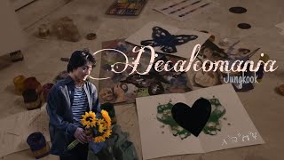 Decalcomania  Jungkook BTS  SUB EspañolInglés Lyrics [upl. by Trahurn]